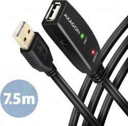Aktiv USB 2.0 forlængerkabel med forstærker 7,5 m