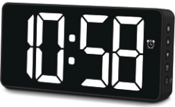 Elektronisk vækkeur Bali med LED-display og termometer