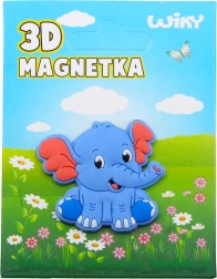 Magnet formet som en elefant 4,5 cm