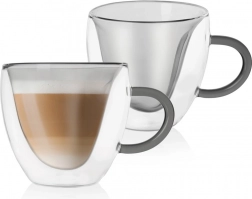 Termoglas med dobbeltvæg 280 ml, 2 stk.
