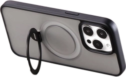 Magnetisk etui med stander JOYROOM til iPhone 15 Pro Max, sort