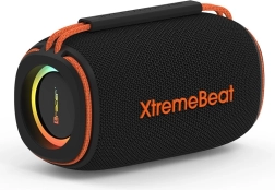 Trådløs højttaler Tracer XtremeBeat Mid TWS med RGB-belysning – sort