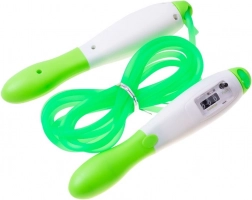 Professionelt crossfit sjippetov med klik-tæller - grøn