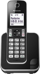 Trådløs telefon Panasonic KX-TGD310 sort