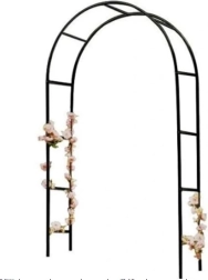 Havepergola i metal bue 240 cm