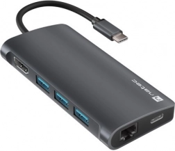 Multiportrættet USB-C adapter Natec Fowler 2 V2