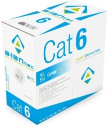 Telekommunikationskabel U/UTP kategori 6 med 25 års garanti
