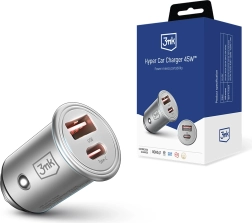 Biloplader 3mk Hyper Car Charger 45W USB‑C + USB‑A