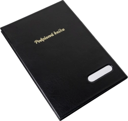 Signeringsbog Hanibal sort, 14 inddelte ark