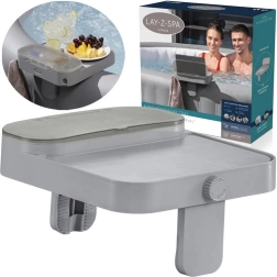 Bestway hylde 4-i-1 til LAY‑Z‑SPA – multifunktionel bakke med opbevaring og holdere