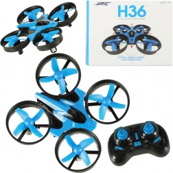 Drone JJRC H36 mini 2,4 GHz 4CH med 6-akset stabilisering – Blå
