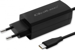 Qoltec 90W GaN-oplader med USB-C Power Delivery