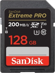 SanDisk Extreme Pro SDXC hukommelseskort 128 GB UHS-I U3
