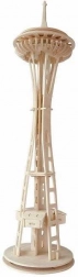 Træ 3D-puslespil Seattle Tower