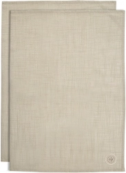 Bomulds-viskestykker GREENISH 70 × 50 cm, sæt med 2 stk.