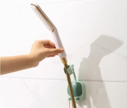 Selvklæbende justerbar bruseholder - mint