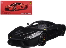 Metalmodel BBURAGO Ferrari LaFerrari 1:18 mat sort