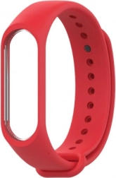 Silikonerem til Xiaomi Mi Band 3/ Xiaomi Mi Band 4 - rød