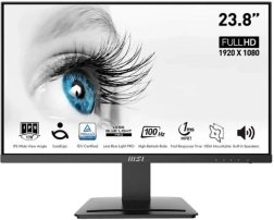Msi pro mp243x 24" led skærm fhd 100 hz sort