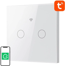 Smart touch Wi‑Fi-lyskontakt GOSUND SLS2, dobbelt, Tuya