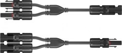 Parallelt kabel DJI Power MC4 til solcellepaneler