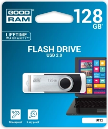 USB-flashdrev Goodram Twister 128GB sort