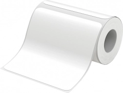 Termiske klistermærker NIIMBOT 100 × 100 mm, hvid (75 etiketter)