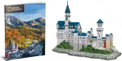 CUBICFUN 3D-puslespil National Geographic: Neuschwanstein, 121 brikker