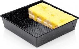 Granit firkantet bageform 24 × 24 × 6 cm