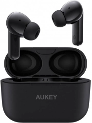 AUKEY trådløse høretelefoner med aktiv støjreduktion (sort)