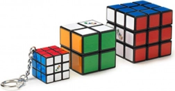 Rubiks kubesæt - 3x3, 2x2 og nøglering