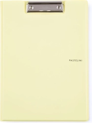 Dvojmappe A4 Pastelini gul plastplade