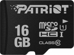 Patriot microSDHC 16GB LX Series hukommelseskort