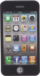 Linjeret notesbog i form af iPhone