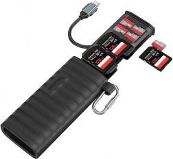 Multifunktionel kortlæser til SD og TF Telesin