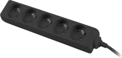 Strømfordelingsliste til UPS 1 m sort 5XPL