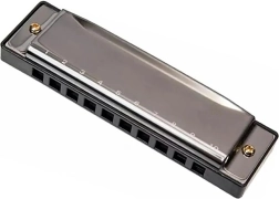 Harmonika med metalmundstykke Ag753