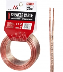 Højttalerkabel 25 m Maclean 2x1,5 mm²