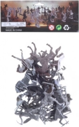 Riddere i pose – plastiksæt med riddere og heste