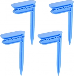 Strandklemmer til håndklæde, 4 stk.