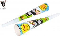 Papir-partyfløjter Muldvarpen og vennerne 20 cm (6 stk.)