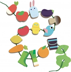 snørelege have vilac – trælegetøj til at træne finmotorik