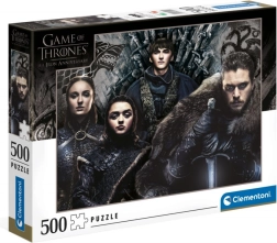 Puslespil Game of Thrones: Stark Familien 500 brikker