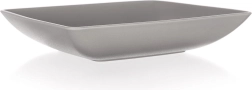 Dyb firkantet tallerken 17,5 × 17,5 cm i plast LATTE CULINARIA