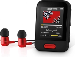 Bærbar MP3/MP4‑afspiller 16 GB med Bluetooth og 1,8" display