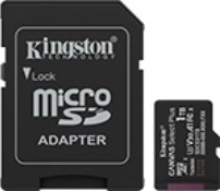 MicroSD-hukommelseskort 1TB Canvas Select+ 150MB/s med adapter