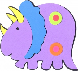 Vægsmykke - Dinosaurer