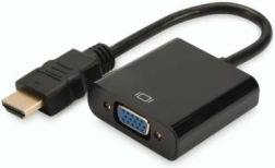 DIGITUS adapter HDMI til VGA med 3,5 mm lyd, 1080p