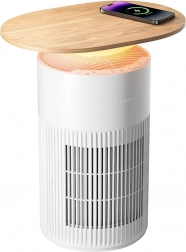 Luftrenser med bord og oplader SwitchBot