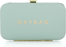 Rejsesæt til manicure Leather Mint